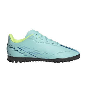 adidas X Speedportal.4 TF J 'Al Rihla Pack – Clear Aqua 'Clear Aqua/Power Blue/Solar Yellow GW8510