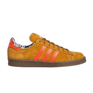 adidas XLARGE x Campus 80s 'Mesa' Sneakers Mesa/Sunny Red/Bubblegum GW3248