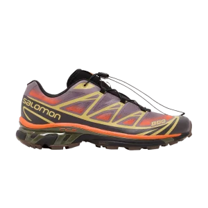 Salomon XT-6 Skyline 'Moonscape Vibrant Orange' Sneakers Moonscape/Face Green/Bright Orange L41629900