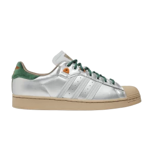 adidas Yanwai x Superstar 'Adilicious City Series' Sneakers Brushed silver/Green oxide/Technical copper HP2361