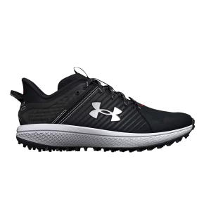 Under Armor Yard Turf GS 'Black White' Sneakers Black/White 3025602 001