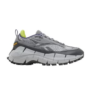 Reebok Zig Kinetica 2.5 Edge 'Grey Lime' Pure gray 3/Pure gray 5/Pure gray 7 GX6832