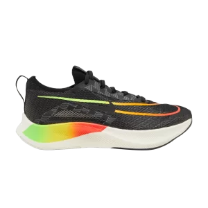 Nike Zoom Fly 4 'Black Multi' Black/Green Strike/Total Orange/Volt DQ4993 010