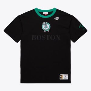 Mitchell & Ness Black Boston Celtics Team OG 3.0 Vintage T-Shirt Black 1590374