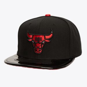 Mitchell & Ness Black Chicago Bulls Day 11 Snapback Hat Black 1593028