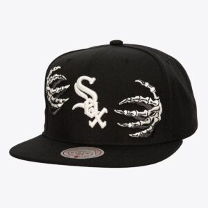 Mitchell & Ness Black Chicago White Sox Snapback Hat Black 1593981