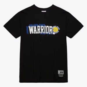 Mitchell & Ness Black Golden State Warriors Hardwood Classics Home Team T-Shirt Black 1590587