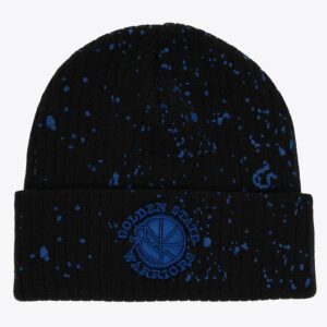 Mitchell & Ness Black Golden State Warriors Vintage Nep Cuffed Knit Hat Black 1593488