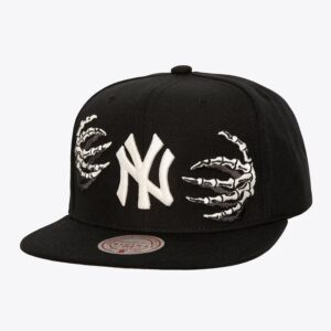 Mitchell & Ness Black New York Yankees Snapback Hat Black 1593986