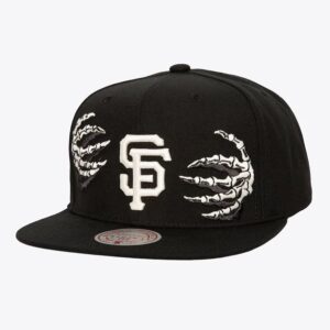 Mitchell & Ness Black San Francisco Giants Snapback Hat Black 1593961