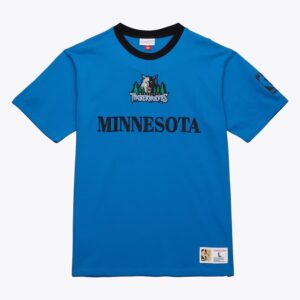 Mitchell & Ness Blue Minnesota Timberwolves Team OG 3.0 Vintage T-Shirt Blue 1590328