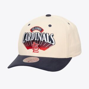 Mitchell & Ness Cream St. Baseball Cap Louis Cardinals Horizon Pro Crown Snapback Hat) Cream 1593837