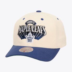 Mitchell & Ness Cream Toronto Maple Leafs Horizon Pro Crown Snapback Hat Cream 1593801