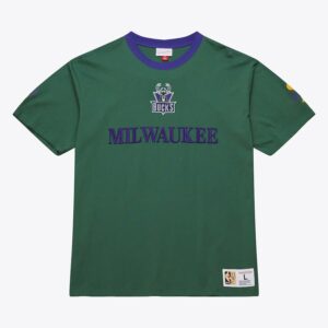 Mitchell & Ness Green Milwaukee Bucks Team OG 3.0 Vintage T-Shirt Green 1590405