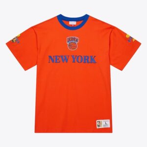 Mitchell & Ness Orange New York Knicks Team OG 3.0 Vintage T-Shirt Orange 1590216