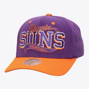 Mitchell & Ness Purple Phoenix Suns Block Sweep Pro Adjustable Hat Violet 1592639