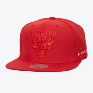 Mitchell & Ness Red Chicago Bulls Core III Snapback Hat Red 1593032