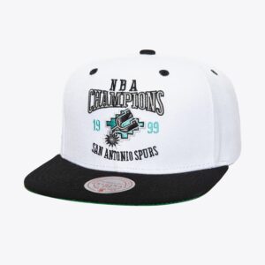 Mitchell & Ness White San Antonio Spurs Hardwood Classics Champ Series Snapback Hat White 1593119